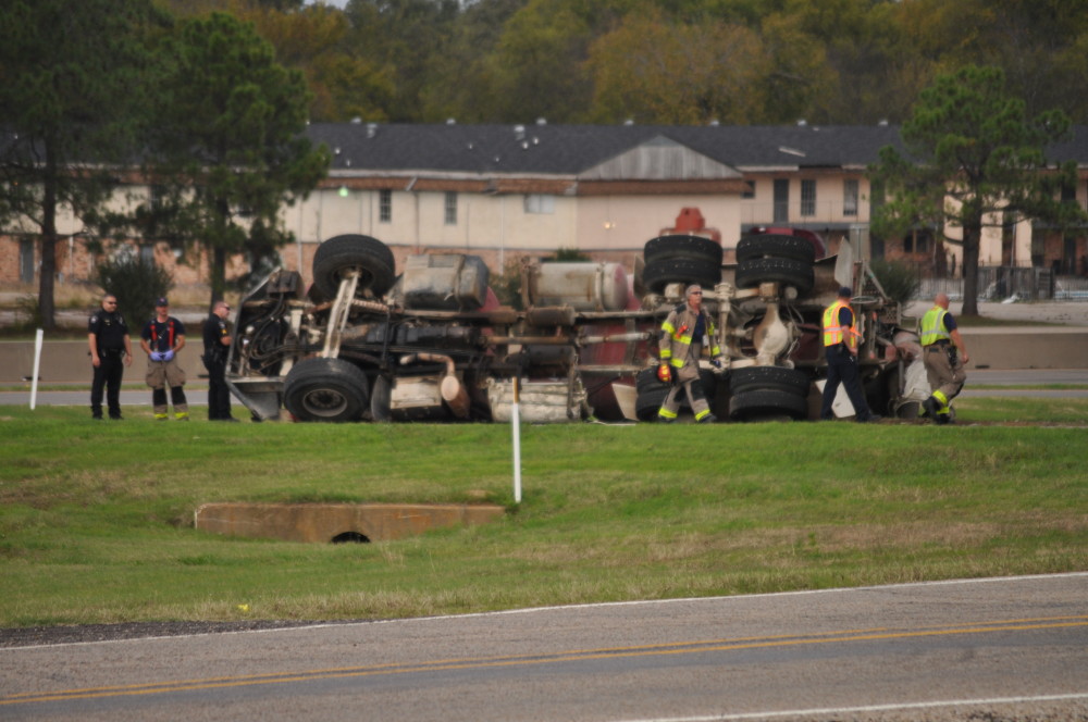 Cement Truck Accident