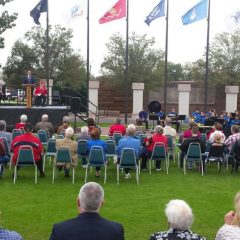 Veterans Day on Celebration Plaza