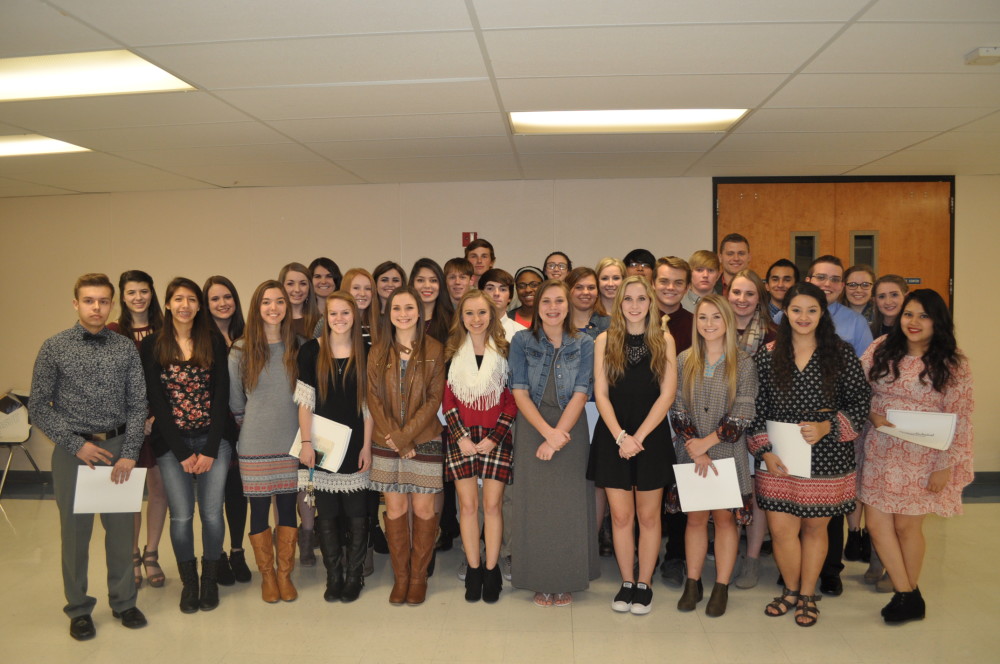 NTHS Inductees