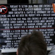Open Carry Policies For Businesses in Sulphur Springs