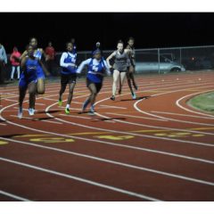 Lady Cats Track Finished Third at Aubrey Meet
