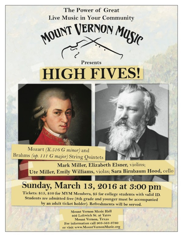 Mt Vernon Music High Fives