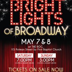Choral Society Presents The Bright Lights of Broadway, May 7-8