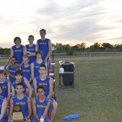 Saltillo Junior High District Track Win