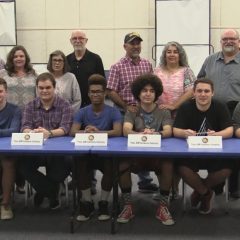 Seven SSHS Senior Band Members Sign Letters of Intent to Major in Music