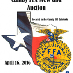 Cumby FFA Stew and Auction April 16