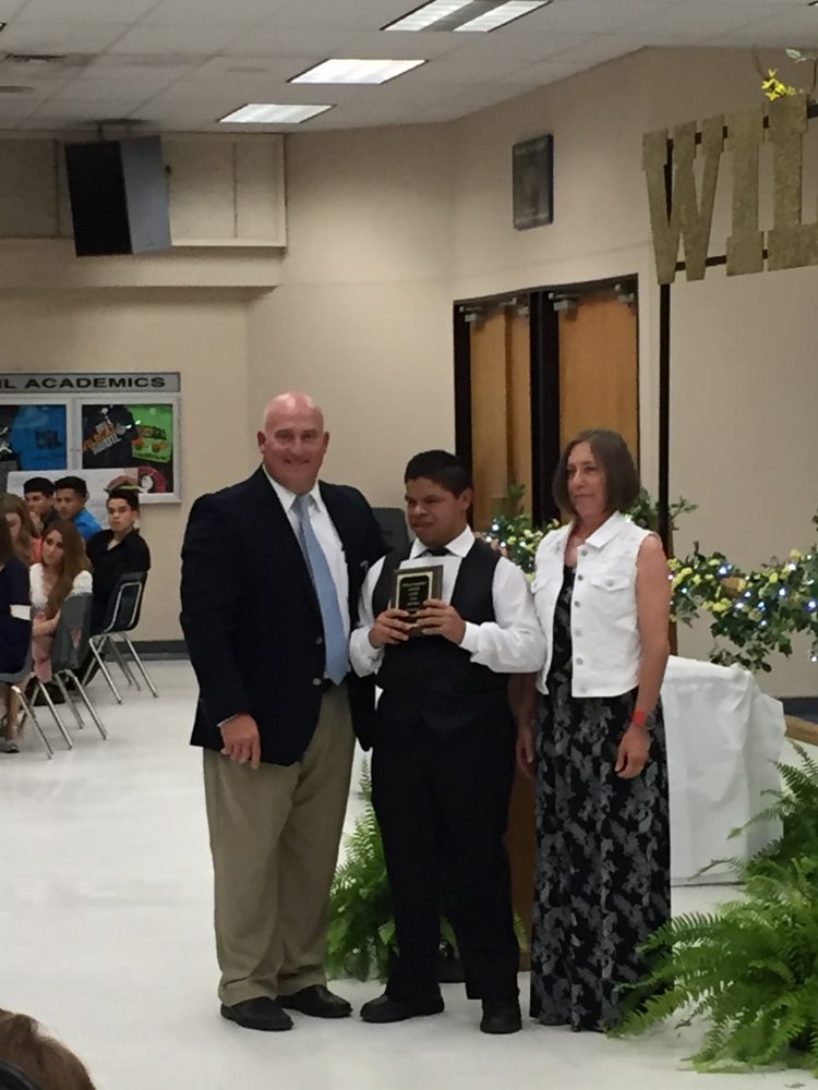 Jose Brito, SSHS Special Athlete MVP