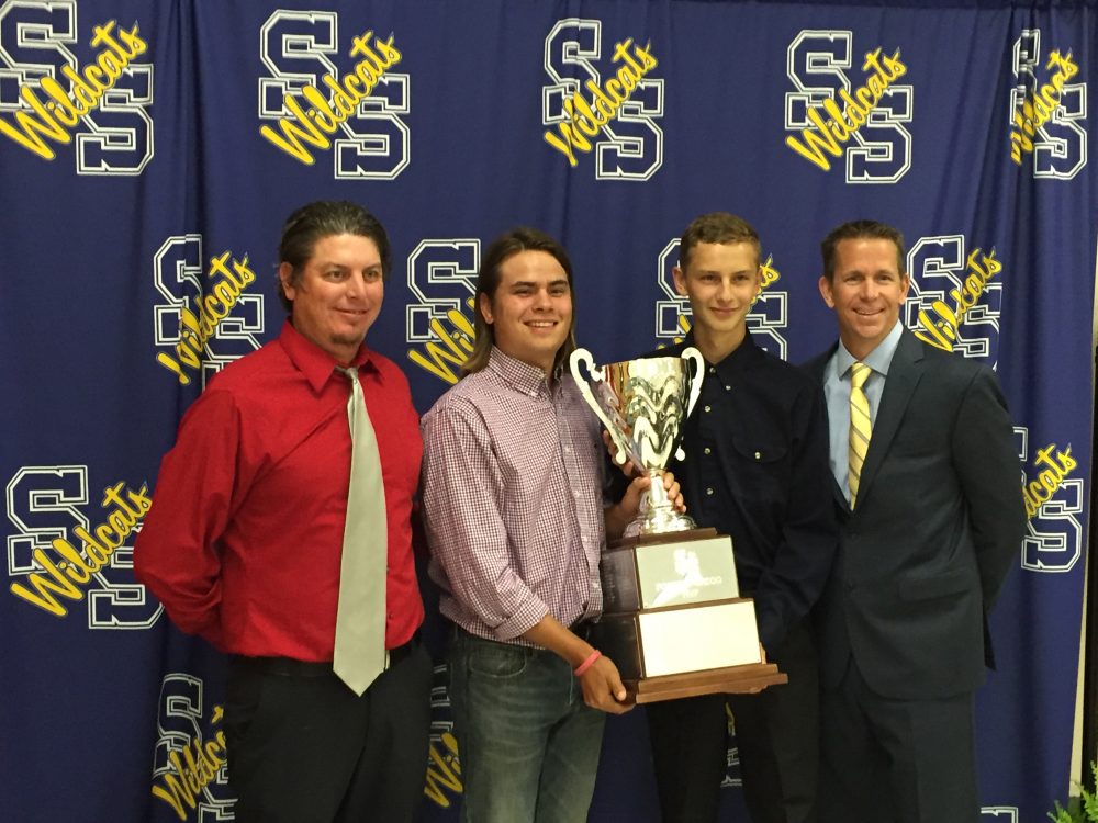 Brody Blackmon and Jacob Gatewood, Forrest Gregg MVP Award