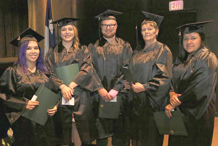 PJC SSpgs GED grads