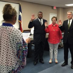 SSISD Board Names Angela Edwards Principal for Bowie Primary School; Board Incumbents Take Oath