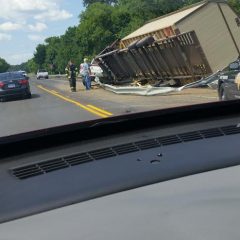 Accident on Highway 19N Limits Traffic to One Lane