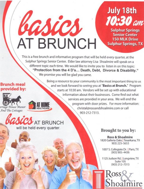 Basics at Brunch