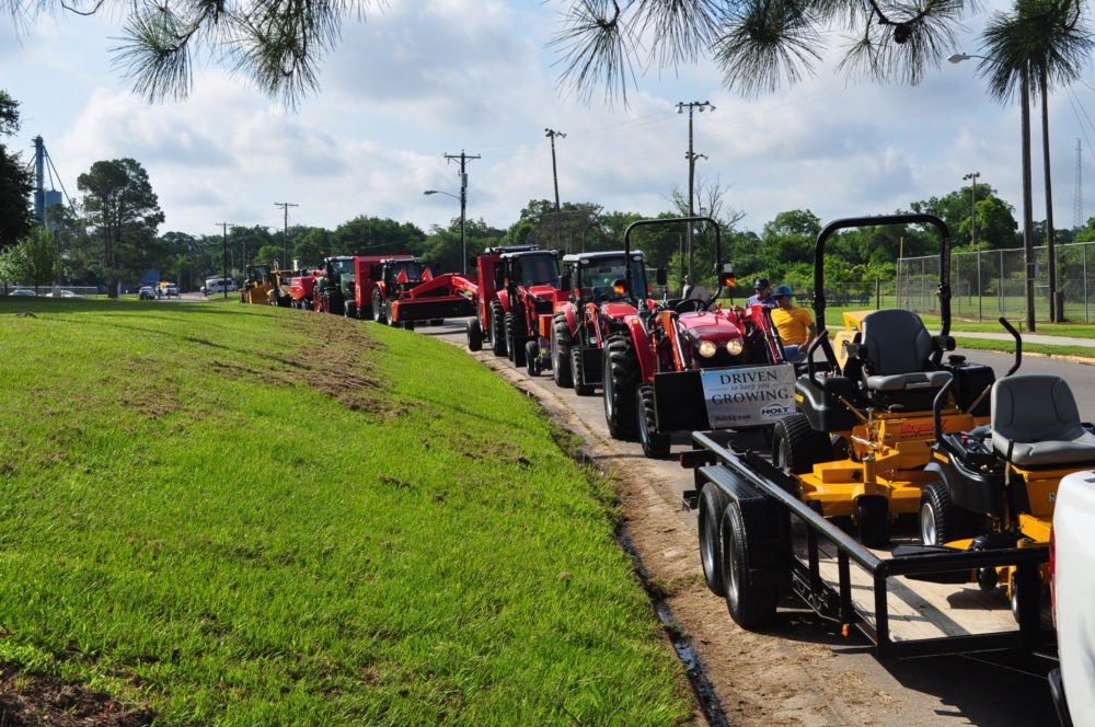 Parade Staging Area