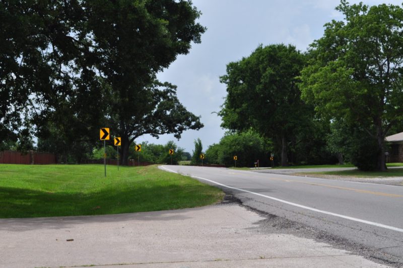 Highway 11 curve before pic