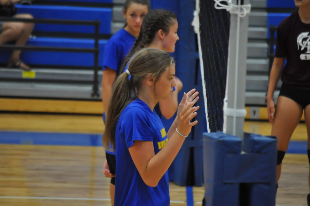 Madison Vickery volleyball 2016