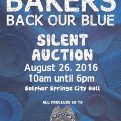 Bakers Back the Blue Silent Auction Raises Funds for Adopt A Cop