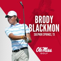 Strong Individual Finish For Blackmon in First Tourney for Ole Miss
