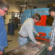 Froneberger Instructs PJC-Sulphur Springs Night Welding Class