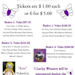 Terrific Tuesdays Raffle Items