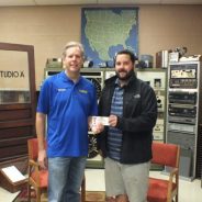 Rangers Playoff Ticket Winner Aaron Edwards