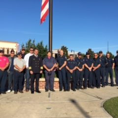 Flags Lowered in Honor of Firefighters’ Memorial Day