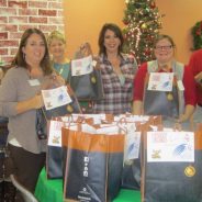 Christmas Goody Bags Filled for 140 Meal A Day Recipients