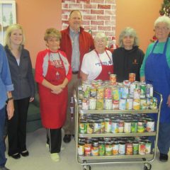 Alliance Bank Employees Donate Canned Food to Meal A Day