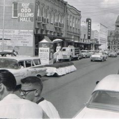 KSST Vintage Photo 1950s Dairy Festival Parade