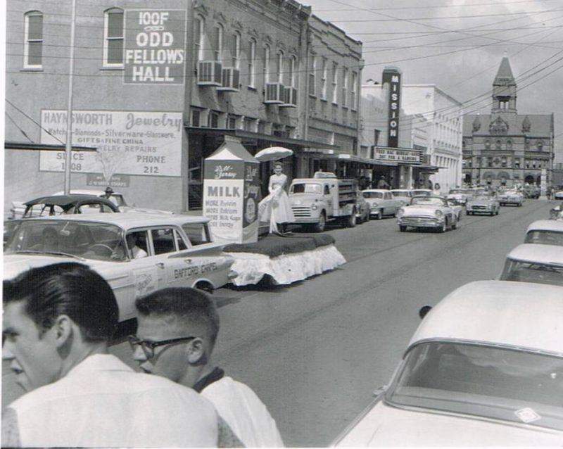 1950s Downtown Sulphur Springs, Dairy Fest.