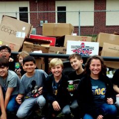 Douglas School Canned Food Drive Hugely Successful