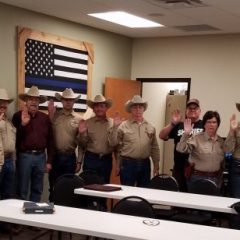 Posse Sworn In Under New Sheriff