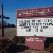 County Line Baptist Church New Year’s Stew and Singing