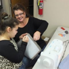 4-H Sewing Day at the AgriLife Extension Building