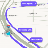 Swipe Back at Traffic