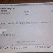 Phoney Check Scam Making the Rounds