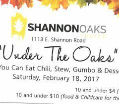 “Under The Oaks” Set For February 18th