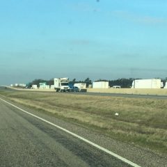 Westbound I-30 Traffic Backed up 4 miles at Highway 50