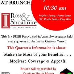 Basics At Brunch at the Senior Citizens Center