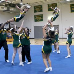 PJC Cheerleading Clinic; Tryouts are Saturday