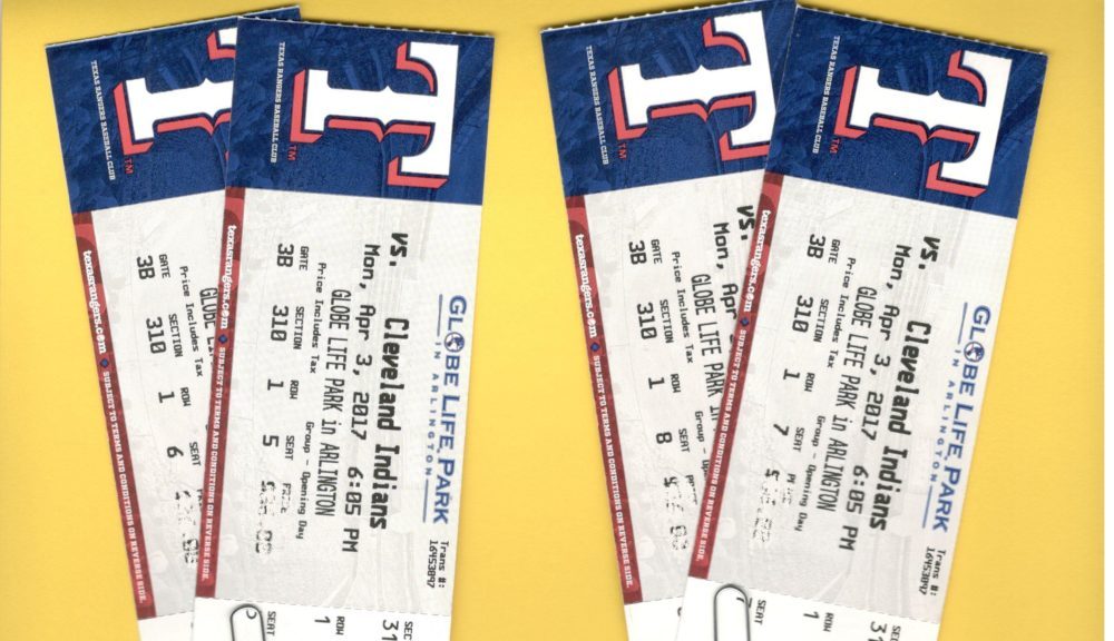 Rangers Opening Day Ticket Giveaway Ksst Radio