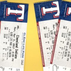 Rangers Opening Day Ticket Giveaway