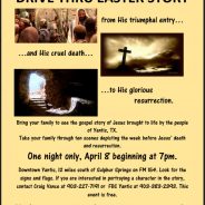 Yantis FBC begins a new Easter tradition, and you’re invited!
