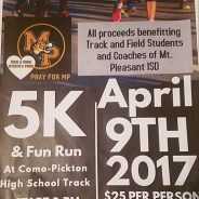 Como-Pickton Hosts Fun Run to Benefit Track and Field Students and Coaches at Mt. Pleasant ISD