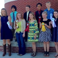 Ten Hopkins County 4-H Members Place at District Contests