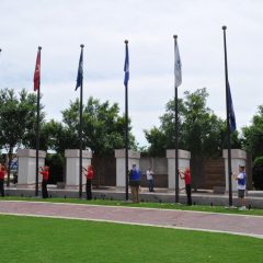 Flags at Veteran’s Memorial Lowered to Half-Staff