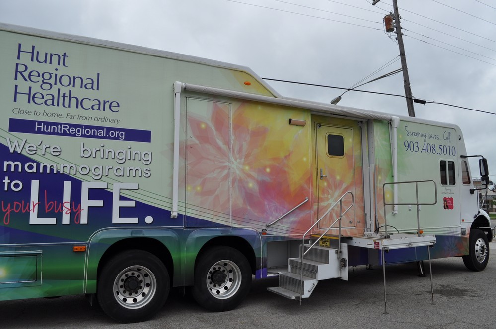 Hunt County- Mobile Mammography Bus
