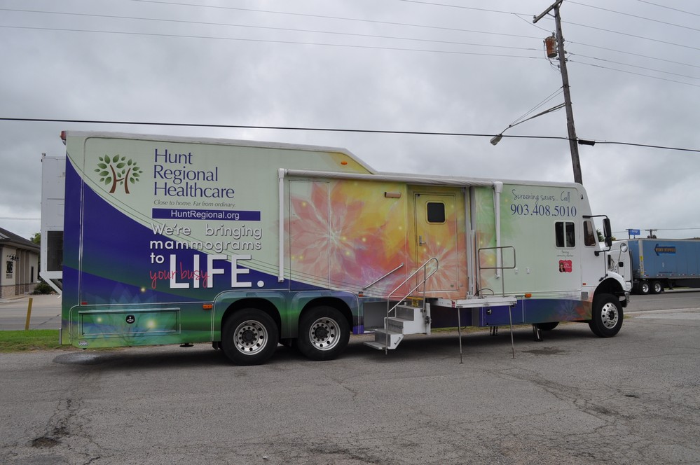 Hunt County- Mobile Mammography Bus