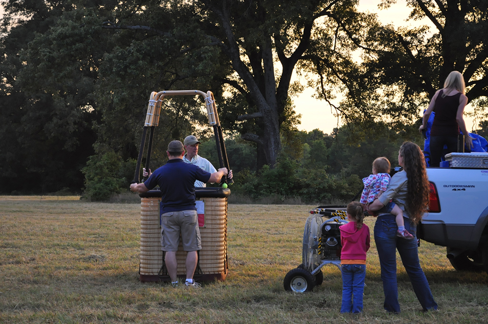 Dairy Fest Media Balloon Flight