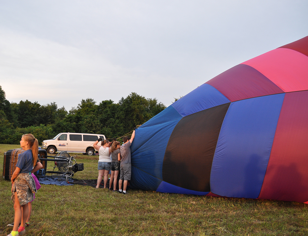 Dairy Fest Media Balloon Flight