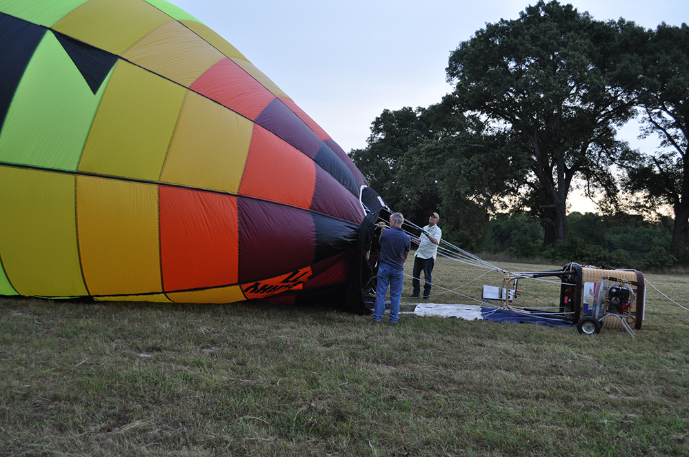 Dairy Fest Media Balloon Flight